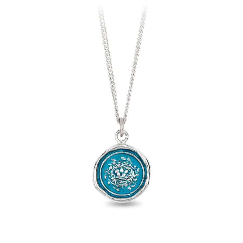 Pyrrha Capri Blue Safe And Sound Talisman