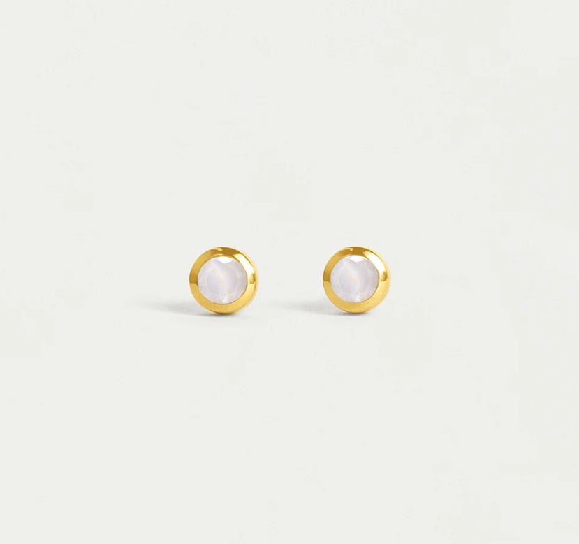 Dean Davidson Moonstone Mini Birthstone Studs