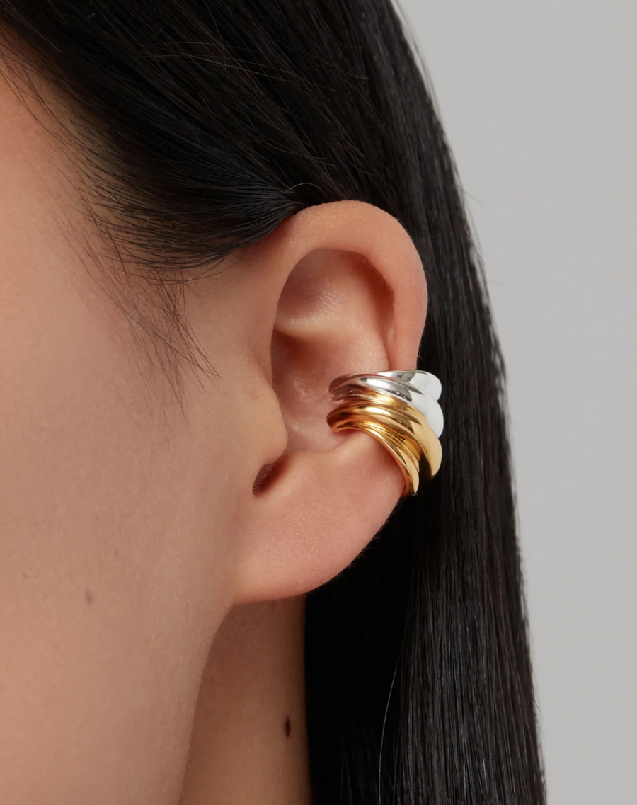 Jenny Bird Two Tone Leona Ear Cuff Set