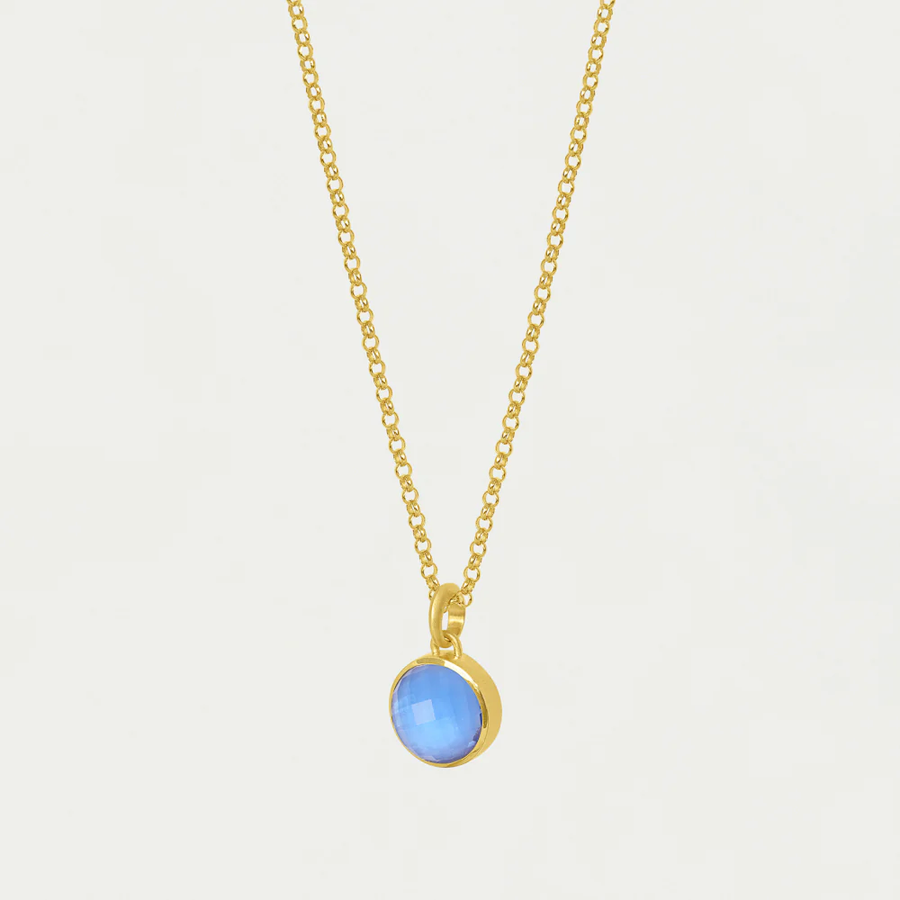 Dean Davidson Iridescent Blue Signature Necklace