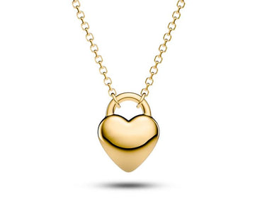 Sif Jakobs Gold Piccolo Heart Necklace