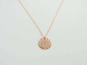 Kurshuni Rose Gold Funky Necklace