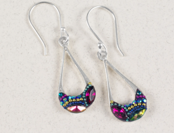 Mosaico Litmus Petite Open Drop Earrings