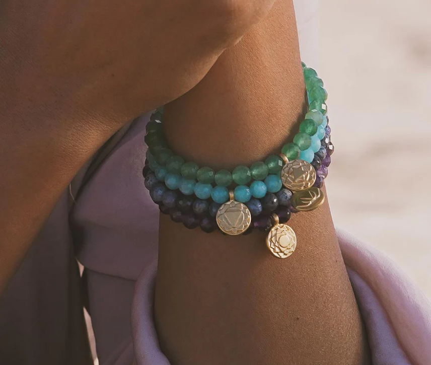 Satya Third Eye Chakra Dumortierite Stretch Bracelet