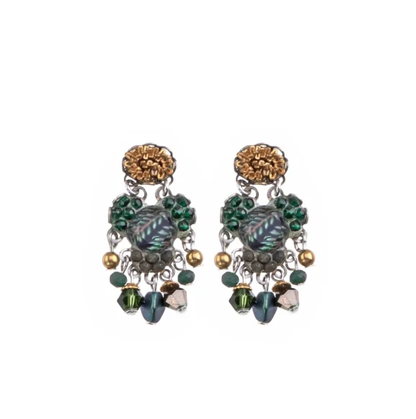 Ayala Bar Viridian Mood Ping Hook Earrings