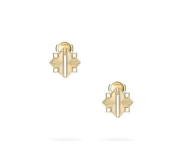 Birks Muse Guilloche 18kt Studs Earrings