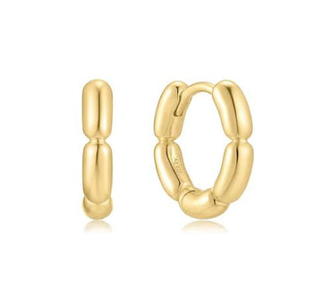 Ania Haie Gold Segmented Puffy Huggies