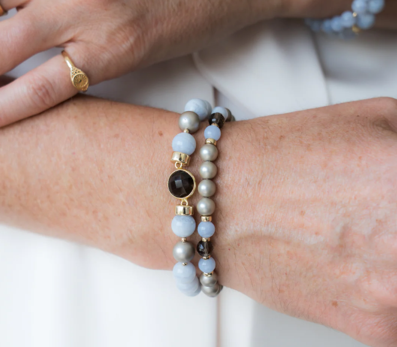 Beblue Be Limitless Blue Lace Agate Bracelet