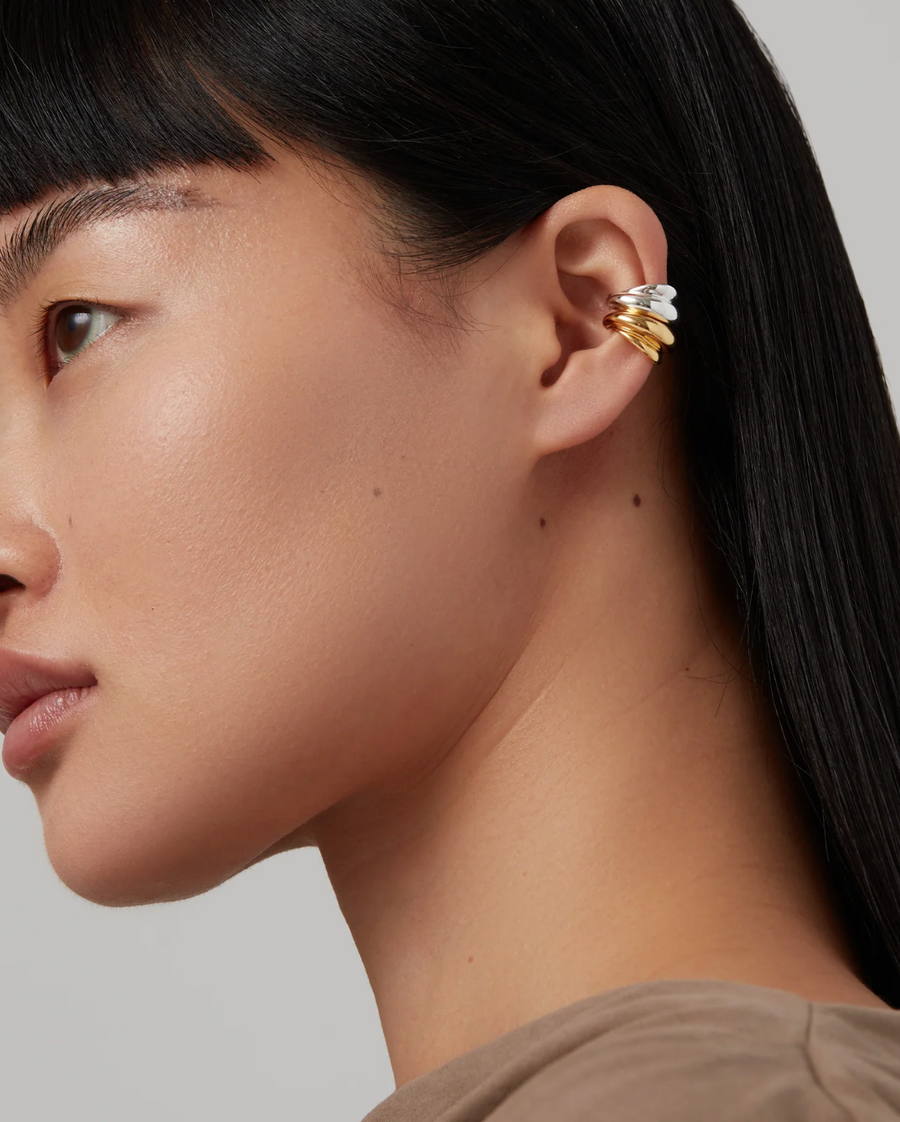 Jenny Bird Two Tone Leona Ear Cuff Set