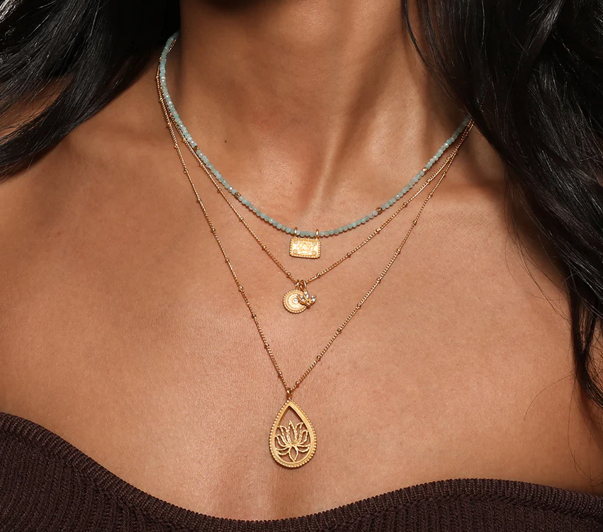 Satya 'Serene Journey' Amazonite Necklace