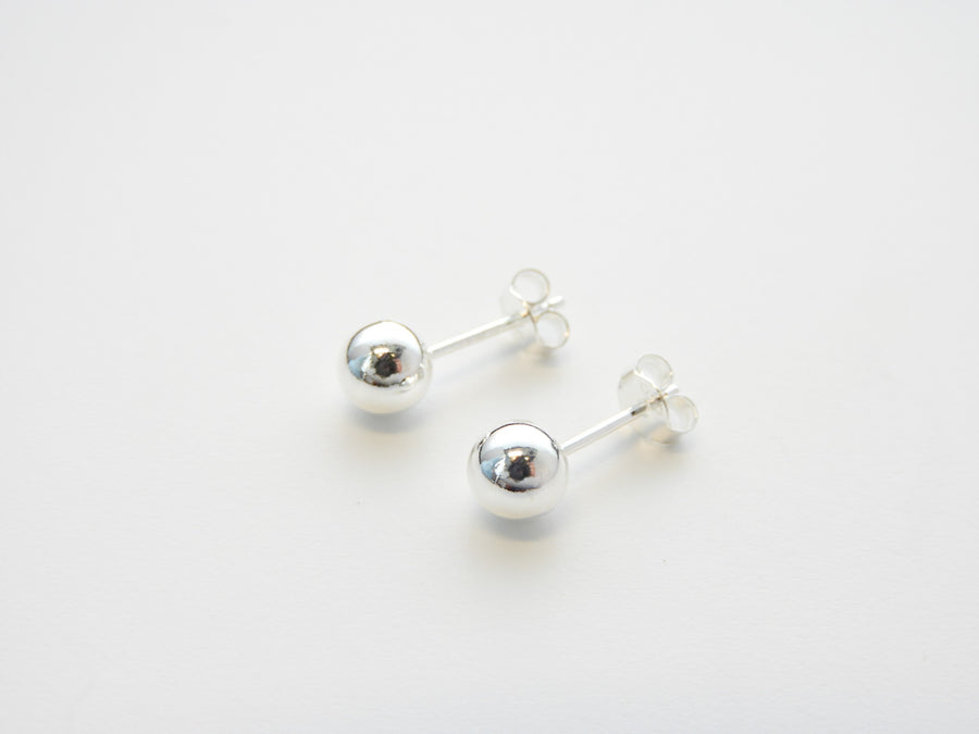 Marseille Silver 5mm Small Ball Studs