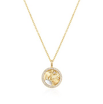 Ania Haie Gold Shiny Sun Star Necklace