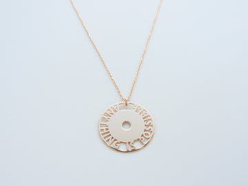 Kurshuni Rose Gold Anything Is Possible Necklace