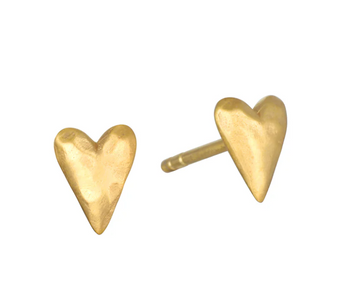 Satya Gold Pure Heart Studs