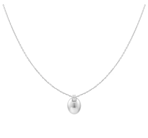 Ania Haie Silver Oval Charm Necklace