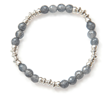 Beblue Silver Happy In Grey 'Be Brazen' Bracelet