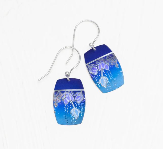 Holly Yashi Midnight Blue Cari Earrings