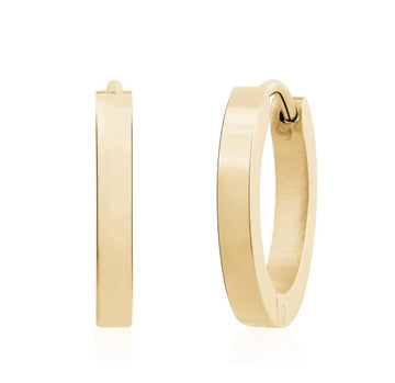ARZ Steel Gold Flat Huggies