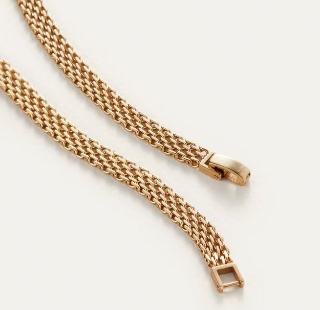 Jenny Bird Gold Large Blythe Anklet