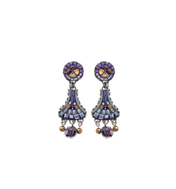 Ayala Bar Mystical Grape Wyn Hook Earrings