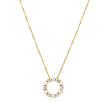 Sif Jakobs Gold 'Biella Pearla' Necklace
