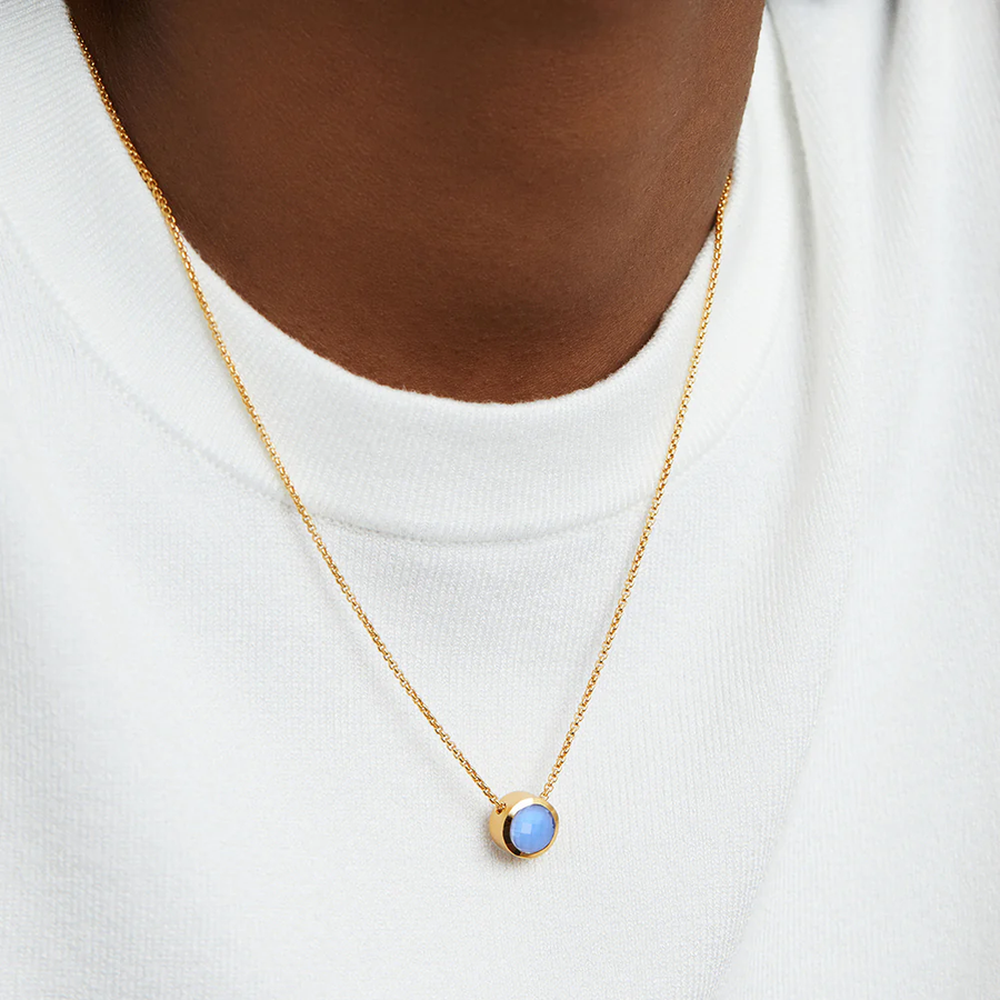Dean Davidson Iridescent Blue Signature Midi Necklace
