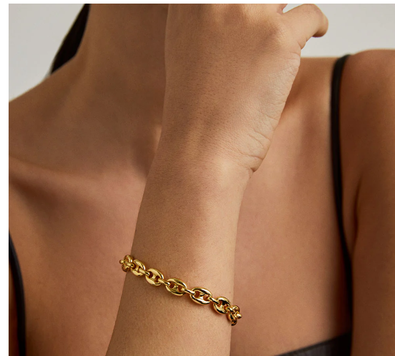 Dean Davidson Gold Capri Chain Bracelet