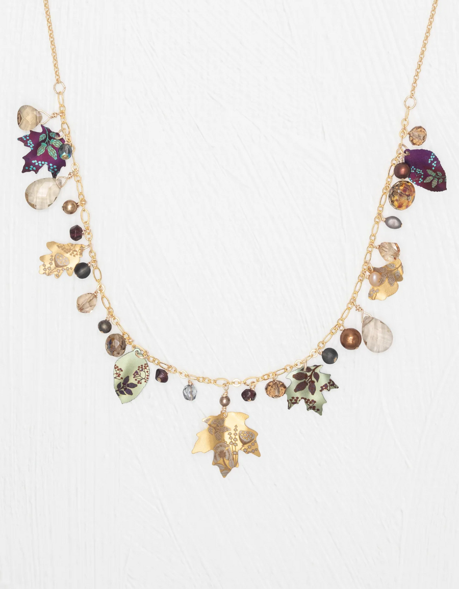 Holly Yashi Falling Leaves Necklace