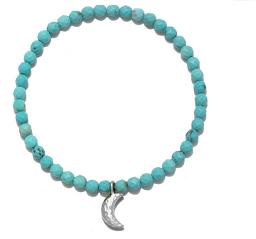 SATYA Ignite Intuition Turquoise Moon Bracelet