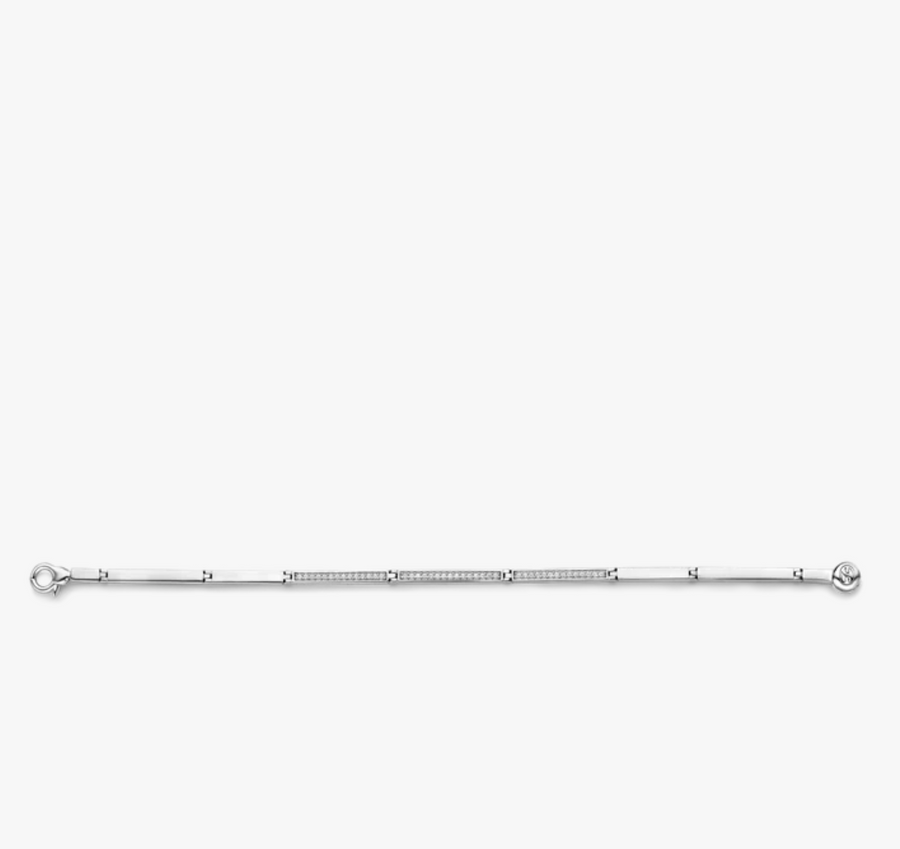 Ti Sento Silver Hexagon Bracelet