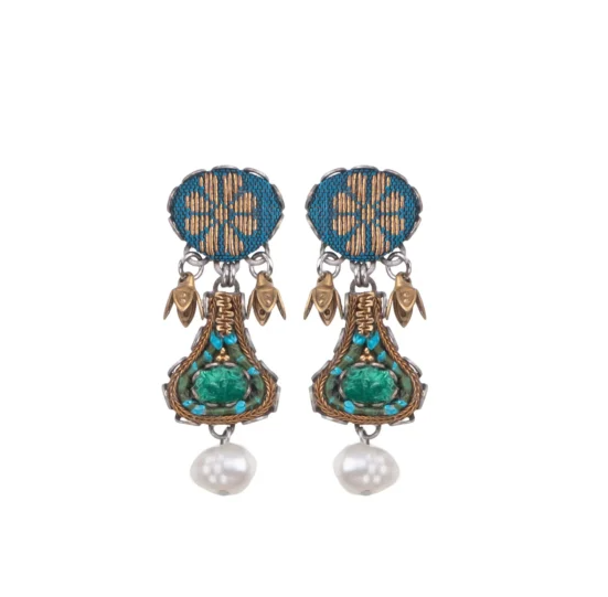 Ayala Bar Royal Velvet Fortunato Post Earrings