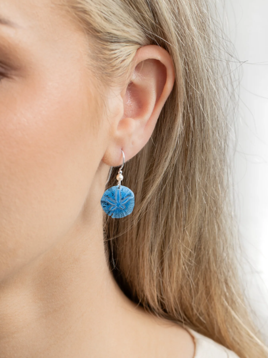 Holly Yashi Shore Blue Sandra Earrings