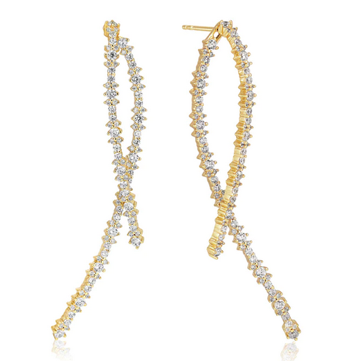 Sif Jakobs Gold 'Livingo Lungo' Earrings