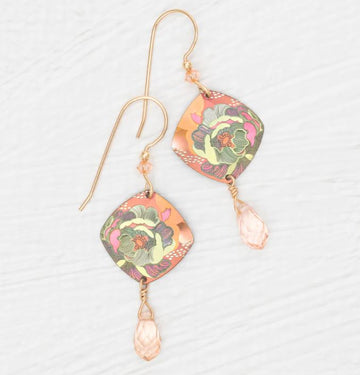 Holly Yashi Blooming Coral Elena Earrings