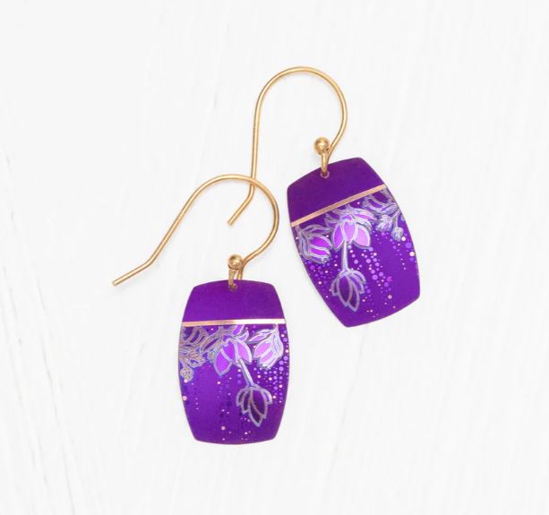 Holly Yashi Plum Cari Earrings