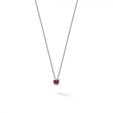 Birks Sterling Bee Chic Rhodolite Garnet Necklace