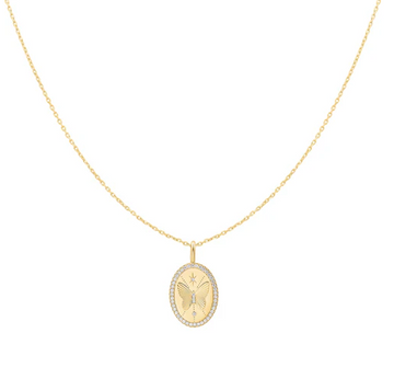 Ania Haie Gold Butterfly Pendant Necklace