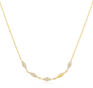 Ania Haie Gold Multi Sparkle Necklace