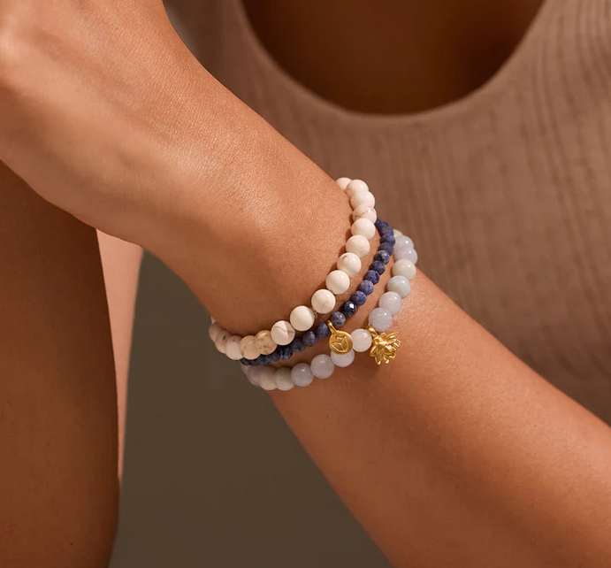 Satya Manifest Positivity Gemstone Bracelet Set