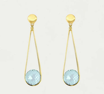 Dean Davidson Blue Topaz Mini Ipanema Earrings