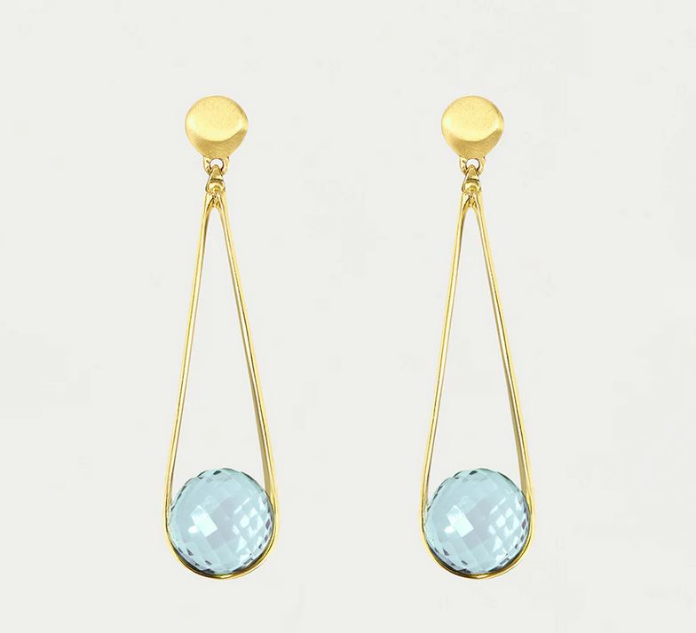 Dean Davidson Blue Topaz Mini Ipanema Earrings