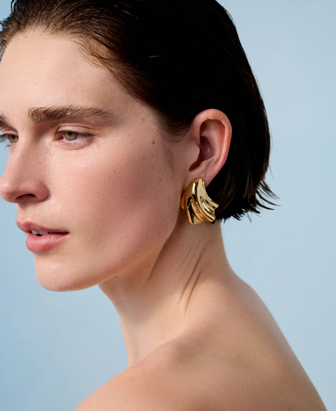 Jenny Bird Gold Lydia Earrings