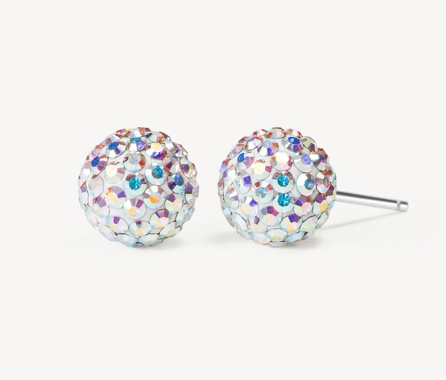 Hillberg And Berk Small Aurora Sparkle Studs