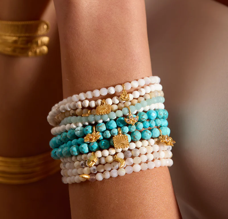 Satya Gold Guided By Hope White Opal Bracelet