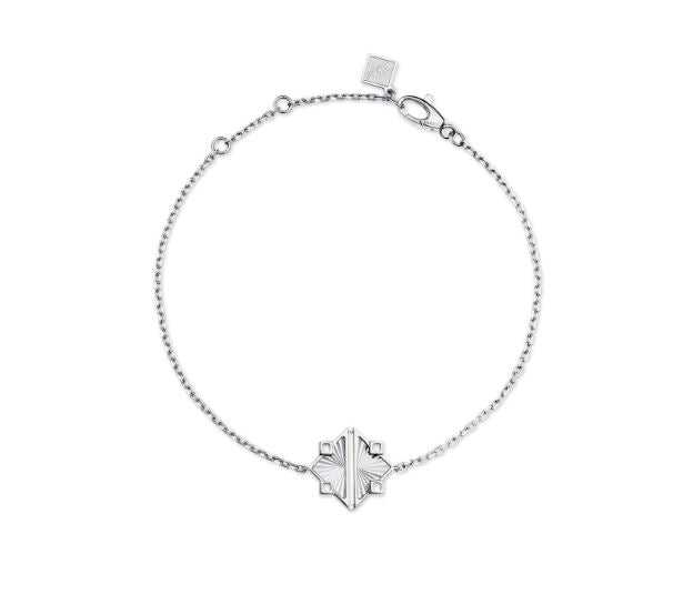 Birks Muse Guilloche Sterling Silver Bracelet