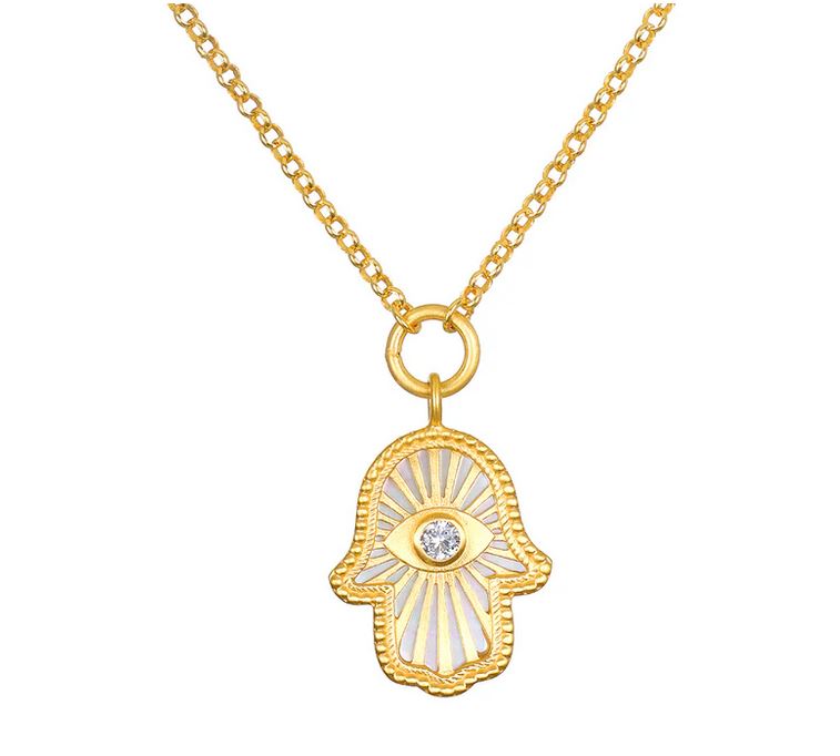 Satya Gaining Clarity Hamsa Necklace