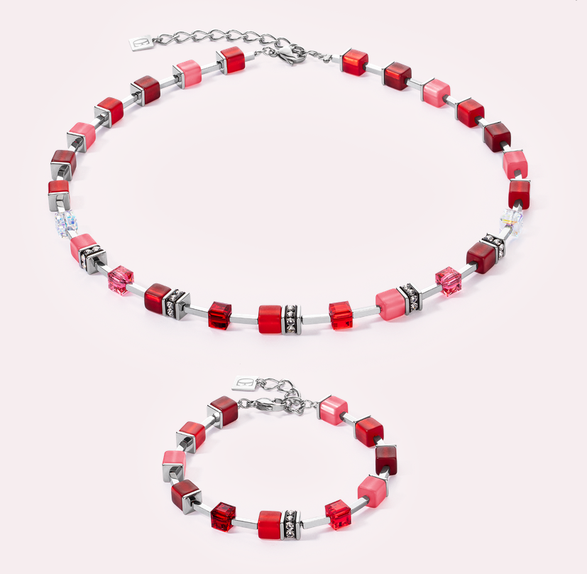Coeur De Lion GeoCUBE® Pure Red Bracelet
