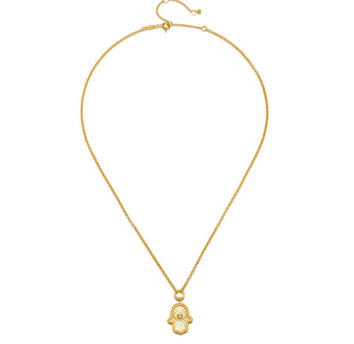 Satya Gaining Clarity Hamsa Necklace