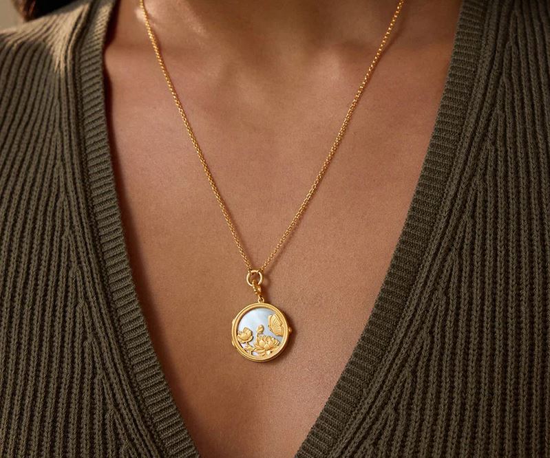 Satya Take Flight Locket Necklace