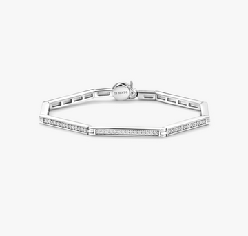 Ti Sento Silver Hexagon Bracelet